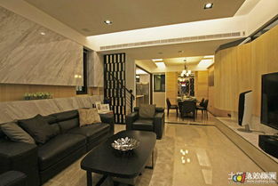 100平米家居現代風格客廳吊頂圖片欣賞裝修效果圖 第2張 家居圖庫 九正家居網